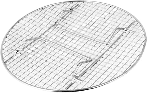 Excellante Nickel Plated Round Cooling/ Steamer Rack, 12-3/4-Inch...