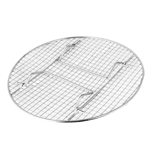 Excellante Nickel Plated Round Cooling/ Steamer Rack, 10-1/2-Inch...