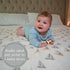 Swaddle Blanket | 100% Muslin Cotton | Gender Neutral Newborn and Baby Nursery Essentials for Girls and Boys, Registry | Sailboat Print...