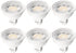 FTL MR16 LED Bulb Dimmable 12V 5W 50W Equivalent 450LM GU5.3 Bipin Base 3000K Warm White Spot Light Bulbs for Landscape Lighting, Track Lighting, ...