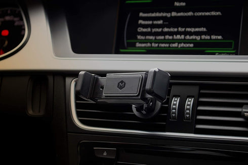 One Touch Grip Air Vent Mount - Universal Car Phone Holder | Quick Grip Design | Compatible with All Mobile Phones - iPhone, Samsung Galaxy, and M...