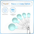 TILUCK Measuring Cups & Spoons Set, Stackable Cups and Spoons, Nesting Measure Cups with Stainless Steel Handle, Kitchen Gadgets for Cooking & Bak...