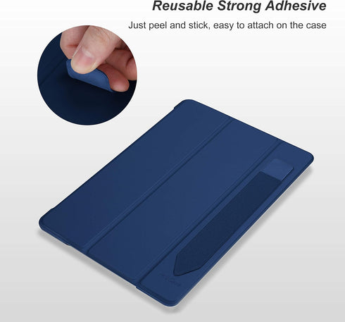 ProCase Pencil Holder Sticker for Apple Pencil 1st and 2nd Gen, Elastic Stylus Pocket Pouch Adhesive Stylus Pen Sleeve Attached to Case for Apple ...