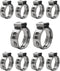 PUDS0058-10 Oetiker Style Pinch PEX Cinch Clamps, 5/8 INCH, Stainless Steel...
