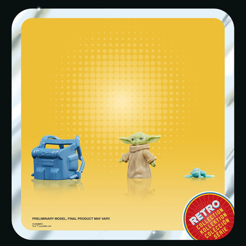 STAR WARS Retro Collection Grogu, The Book of Boba Fett 3.75 Inch Collectible Action Figures, Ages 4 and Up...