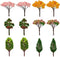 HUIANER Miniature Fairy Garden Tree Plant Ornament, Miniature Dollhouse Pots Decor Moss Micro Landscape DIY Craft Garden Ornament 12 Pcs...