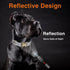 Reflective Dog Collar,Metal Buckle Soft Neoprene Padded Breathable Nylon Pet Collar Adjustable for Small Medium Large Boys Girls Dogs (Grey, Small...