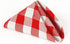 LinenTablecloth 15-Inch Polyester Napkins (1-Dozen) Red & White Checker...