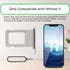 for iPhone 11 Silver SIM Card Tray Holder Replacement Single SIM Version for iPhone11 Card Slot with Waterproof Rubber Ring Repair Tool Fix Kit SI...