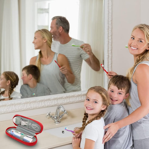 Toothbrush Travel Case for Oral-B Pro 500/600/650/1000/1500/2000/3000/3500/5500/Pro-Health,Genius X Limited/6000/7000/7500/8000/9600,Smart 1500/30...