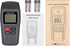 Proster Digital Moisture Meter for Wood with Backlight LCD Damp Tester Dampness Meter for Wood & Battery, Building Materials, and Replacement Elec...