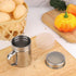 Accmor 2pcs Powdered Sugar Shaker Duster with Handle, Cinnamon Shaker Flour Sifter, 7oz Stainless Steel Fine Mesh Dredges Shakers for Cinnamon Flo...