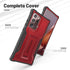 ExoGuard Samsung Galaxy Note 20 Ultra 5G Case, Rubber Shockproof Cover Case for Samsung Note 20 Ultra 5G Phone 6.9 inch, Built-in Kickstand (Red)...