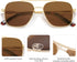 SOJOS Aviator Sunglasses for Men Womens Trendy Designer Shades SJ1232...