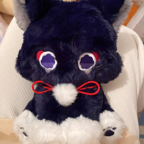 9'' Cat Plush Anime Plush Scaramouche Wanderer Cat Stuffed Animal Cute Soft Stuff plushie Gift for Kids Xmas Gifts...