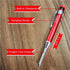 Red Premium EXcraft Metal Mechanical Carpenter Pencil Deep Hole with Built-in Sharpener For Architect Construction Carpentry Making Scribe Tools...