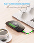INPHIC Wireless Mouse, 2.4G Silent Rechargeable Ultra Slim USB Portable Mouse, 1600 DPI & 400mAh Battery with Visible Level for Laptop PC Computer...