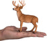 MOJO White Tail Buck Deer Realistic International Wildlife Toy Replica hand painted figurine...