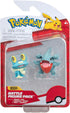 POKEMON BATTLE FIGURE GIBLE and FROAKIE...