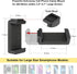 Universal Ergonomic Anti-Falling Cell Phone Smartphone Hand Grip Stabilizer w/Safety Strap, Portable Selfie Stick Handheld Vlogging Holder Mount f...