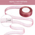 WILLBOND 50 Yard Organza Ribbon Sheer Chiffon Stain Ribbons Dusty Rose Fading Craft for Easter Day Valentines Christmas Wedding Gift Wrapping Bouq...
