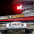 HERCOO White LED License Plate Light Lamp with Red OLED Neon Tube Rear Tag Lights Compatible with 2005-2015 Tacoma & 2000-2013 Tundra Pickup Truck...