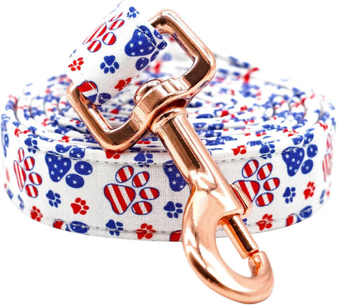 Lionheart glory Patriotic Dog Leash American Flag Durable Dog Leashes with Comfortable Soft Handle for Small Medium and Large Girl or Boy Dogs...