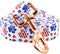Lionheart glory Patriotic Dog Leash American Flag Durable Dog Leashes with Comfortable Soft Handle for Small Medium and Large Girl or Boy Dogs...