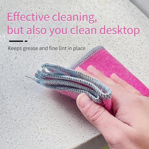 8 Pieces of Multipurpose Wire Dishwashing Rag: Durable Stainless Steel Scrubber, Suitable for Wet and Dry Use, Ideal for Sinks, Stovetops, and Pot...
