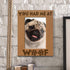KATE POSH - You had me at Woof - Dog Paws Engraved Natural Wood Picture Frame, New Puppy, Memorial, Best Dog Ever Gifts (5x7-Vertical)...