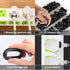 260 Pcs Rubber Grommet Kit Set of 7 Sizes, Firewall Hole Plug Ring Rubber Gasket for Plumbing, Hardware Repair, Automotive, Wiring, Plug and Cable...