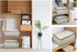 2PCS Canvas Storage Bag, 12OZ Thick Soft Breathable Closet Organizer for Beddings, Comforters, Pillows, Blankets, Clothes, 25.6×18.5×8.7inch, Beig...