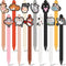 24 Pcs Cute Animal Pens Cartoon Pens Funny Pen Writing Kawaii Ballpoint Pens Retractable Black Ink Pens Birthday Party Gifts for Kids Students Off...