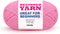60g Peach Yarn for Crocheting and Knitting;66m (72yds) Cotton Yarn for Beginners with Easy-to-See Stitches;Worsted-Weight Medium #4;Cotton-Nylon B...