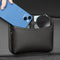 Car Side Porcket Organizer, Leather Small Car Pocket Bag, Phone Coin Sunglasses Holder for Car Seat, Door, Window, Console Universal Car Organizer...