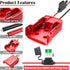 2 Packs Power Wheel Adapter for Milwaukee M18 Battery Adapter 18V Power Wheels Battery Converter with Fuses & Wire Terminals, 12AWG Wire, Power Co...