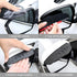 2Pcs Car Rear View/Side Mirror Rain Visor Guard, Carbon Fiber Appearance , Waterproof Smoke Guard Auto Eyebrow Cover, Exterior Accessories for Mos...