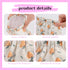 Qianyu 3 Pcs Mini Makeup Bag Self-Closing Small Cosmetic Pouch No Zipper Waterproof Coin Purse Portable Travel Kit Toiletries Storage Case Organiz...