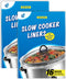 48 Counts Slow Cooker Liners Small Size(11 x 16 Inch) Kitchen Disposable Cooking Bags Fits 1 to 3 Quarts Safe for Oval or Round Pot (48)...