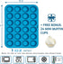 KPKitchen Silicone Mini Muffin Pan - Mini Cupcake Pan 24 Cup - Free Mini Muffin Paper Cups - Mini Muffin Pans Nonstick 24-100% Silicon Mini Muffin...