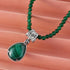 SHOP LC DELIVERING JOY Green Quartzite Bead Malachite Pendant Statement Choker Necklace Jewelry 20 Inches Women Birthday Gifts for Women...