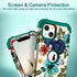 Hocase for iPhone 14 Case/iPhone 13 Case, Heavy Duty Shockproof Protection Soft Silicone Rubber+Hard Plastic Bumpers Hybrid Protective Case for iP...