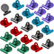 DIYSELF 20 Pack Magnetic Clips, Magnets Clips, Strong Refrigerator Magnets, Magnetic Clips Heavy Duty for Refrigerator, Classroom, Office, Kitchen...