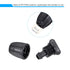 MECCANIXITY Drip Irrigation End Cap Barbed Fitting 8mm/11mm Tubing for Garden Drip Tape Tubing Sprinkler System Black Pack of 12...