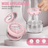 Denture Bath Box Cup, Leak Proof Denture Cup Kit Portable Retainer Case for Travel, Denture Case Cleaning Care for Dentures Aligner Mouth Guard wi...