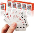Mini Playing Cards,10 Set Poker Cards, Miniature Poker Set, with Gift Box, Mini Poker Cards, Travel Game Poker Cards, Great Novelty Gift for Men W...
