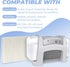 ANTOBLE 2 Pack MD1-0002 Replacement Humidifier Wick Humidifier Filters Compatible with Vornado MD1-0001 MD1-0002 MD1-1002 EVAP1 EVAP3 EVAP40 EVAP50 Humidifier
