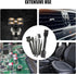 Computer Keyboard Cleaning Brush Kit, Portable Plastic Handle Nylon Cleaning Brushes-Black Set of 7...