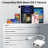 USB C to 3.5mm Headphone and Charger Adapter 2-Pack, 2-in-1 USB C to Aux Jack Dongle Cable Cord with PD Fast Charging for iPhone 15 Pro Max Plus, ...