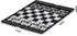 Yellow Mountain Imports Magnetic Travel Foldable Chess Wallet Set (7.9-Inch) - Portable & Perfectly Travel-Size...